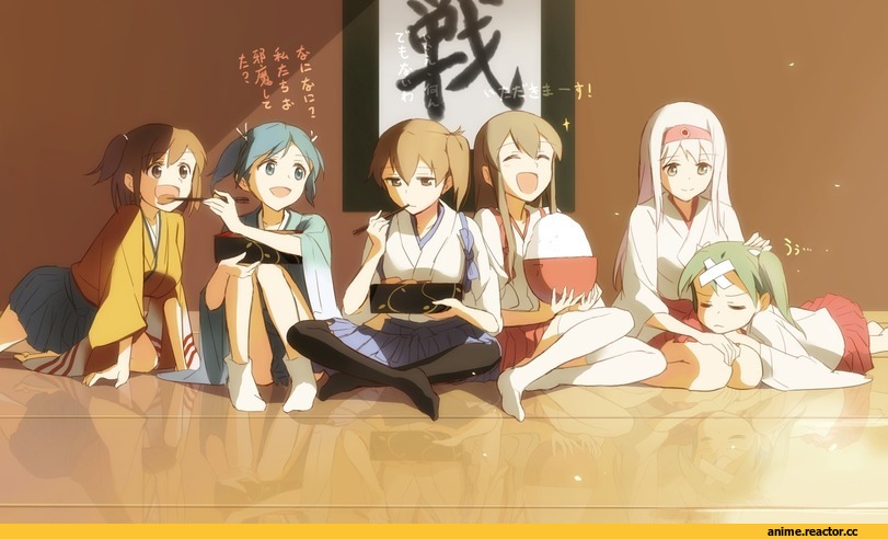 Akagi (Kantai Collection), Kantai Collection, Hiryuu, Kaga (Kantai Collection), Shoukaku (Kantai Collection), Souryuu (Kantai Collection), Zuikaku (Kantai Collection), Anime
