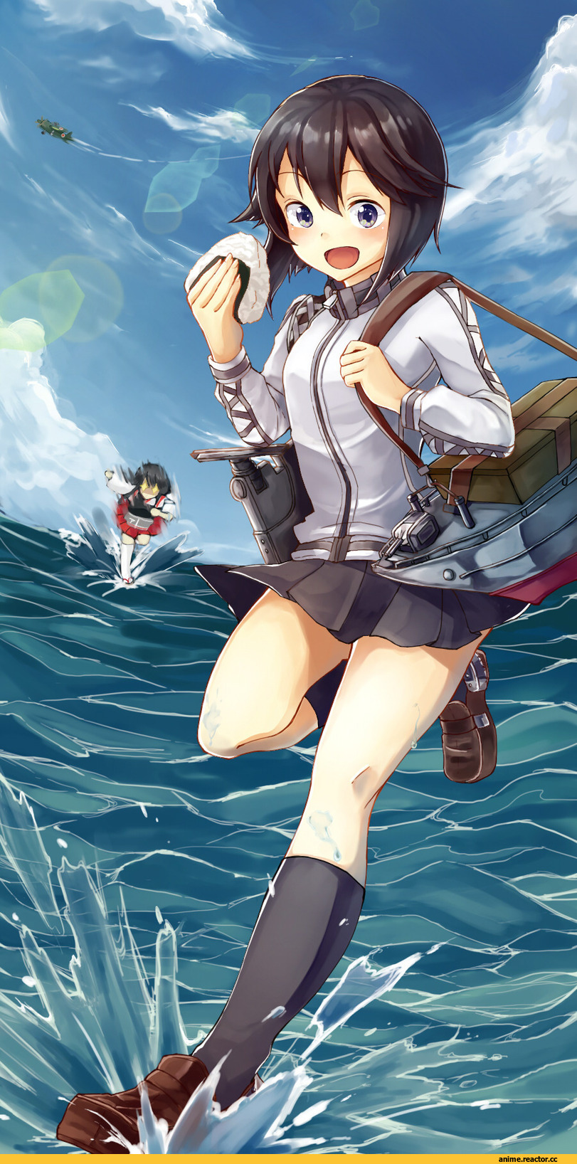 sakana ko, Akagi (Kantai Collection), Kantai Collection, Hayasui (Kantai Collection), Anime