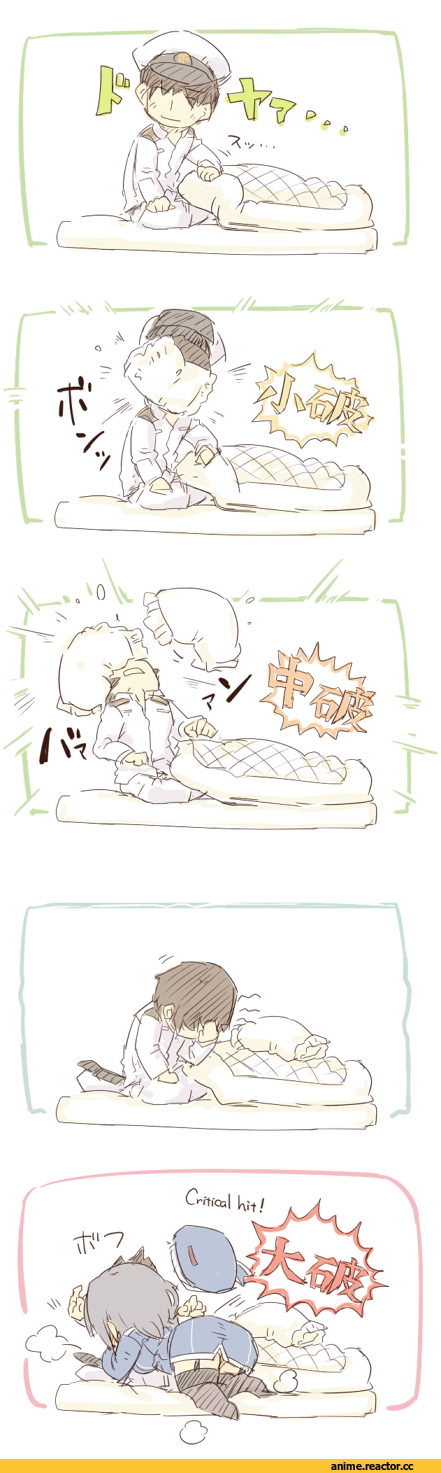 Admiral (Kantai Collection), Kantai Collection, Takao (Kantai Collection), chibi, Кантай комиксы, Anime Комиксы, Anime