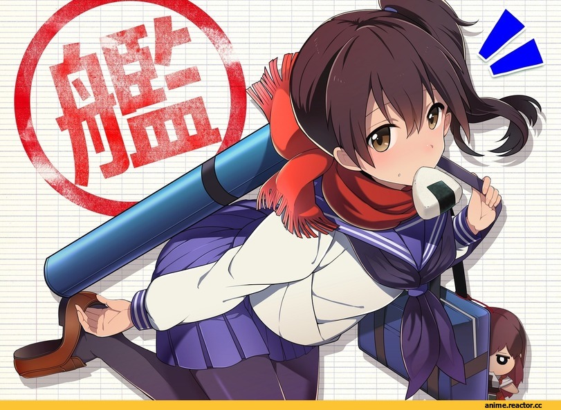 Kaga (Kantai Collection), Kantai Collection, Akagi (Kantai Collection), Anime