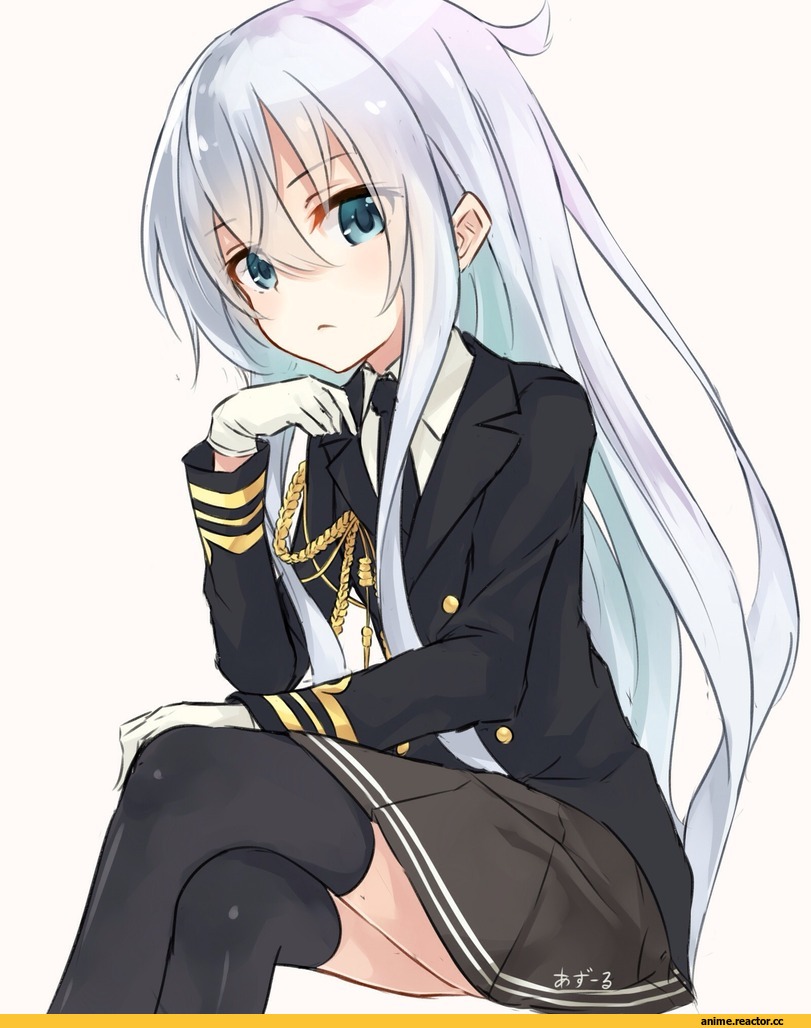Hibiki (Kantai Collection), Kantai Collection, Anime Art, azuuru (azure0608), Anime