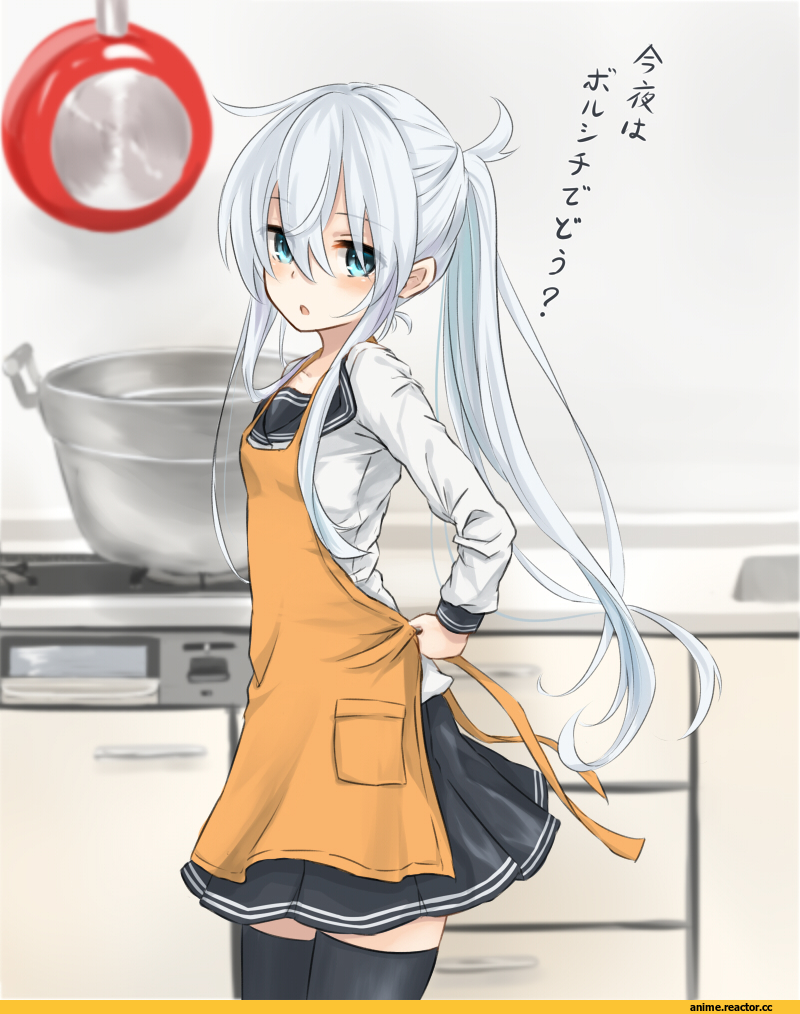Verniy, Kantai Collection, Anime Art, azuuru (azure0608), Anime