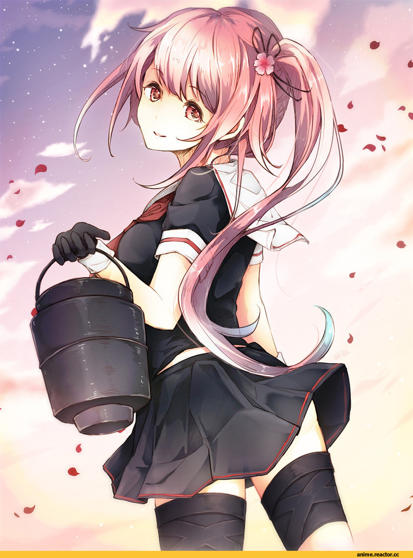 Harusame (Kantai Collection), Kantai Collection, akira (aky-la), Anime