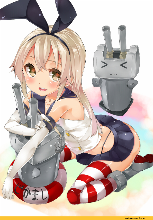 shimakaze (kantai collection), Kantai Collection, Anime