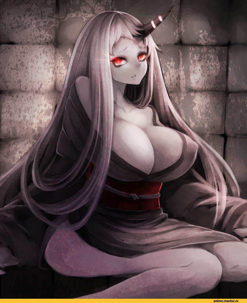 Seaport Hime, Kantai Collection, Shinkaisei-kan, Anime Art, hrtyuk, Anime