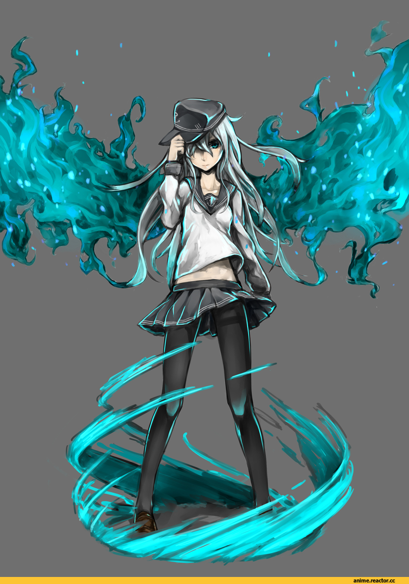 shuu-0208, Hibiki (Kantai Collection), Kantai Collection, Anime