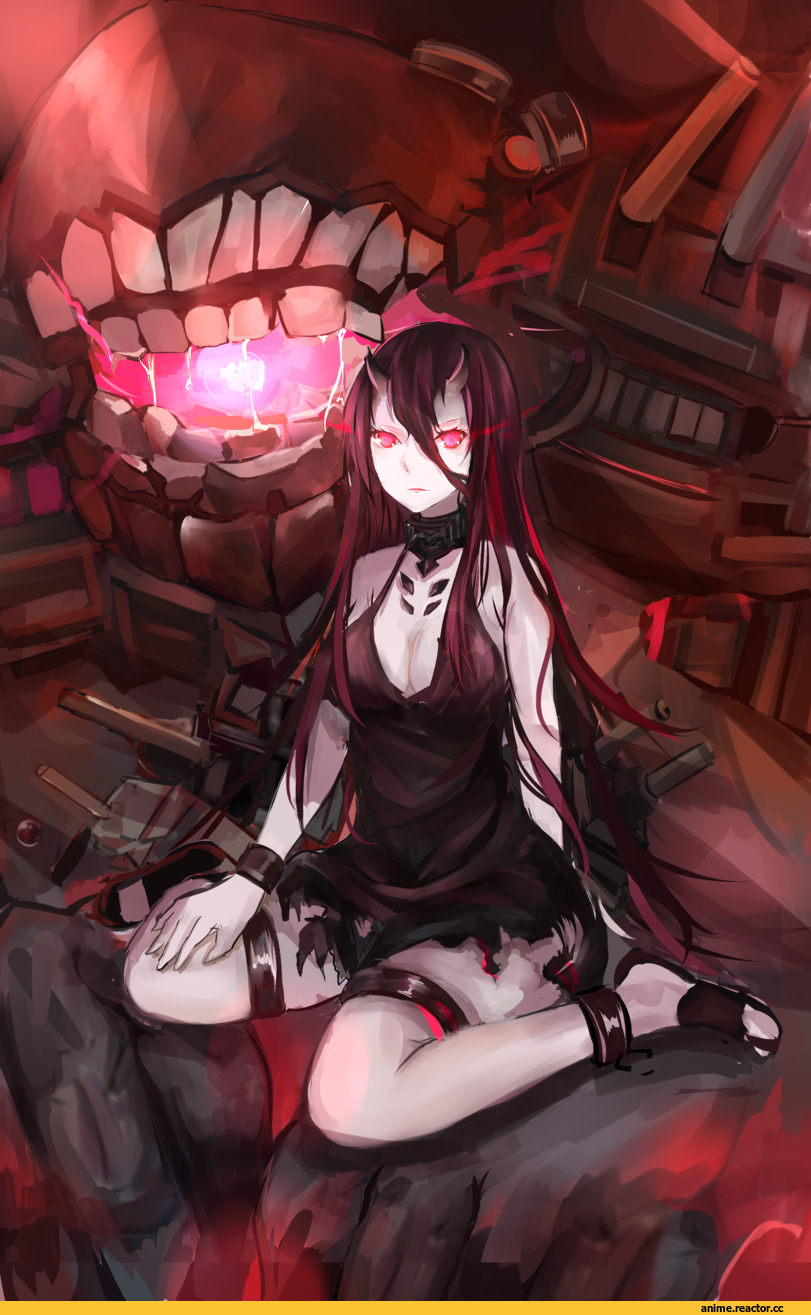 battleship hime, Kantai Collection, Annnna, Anime