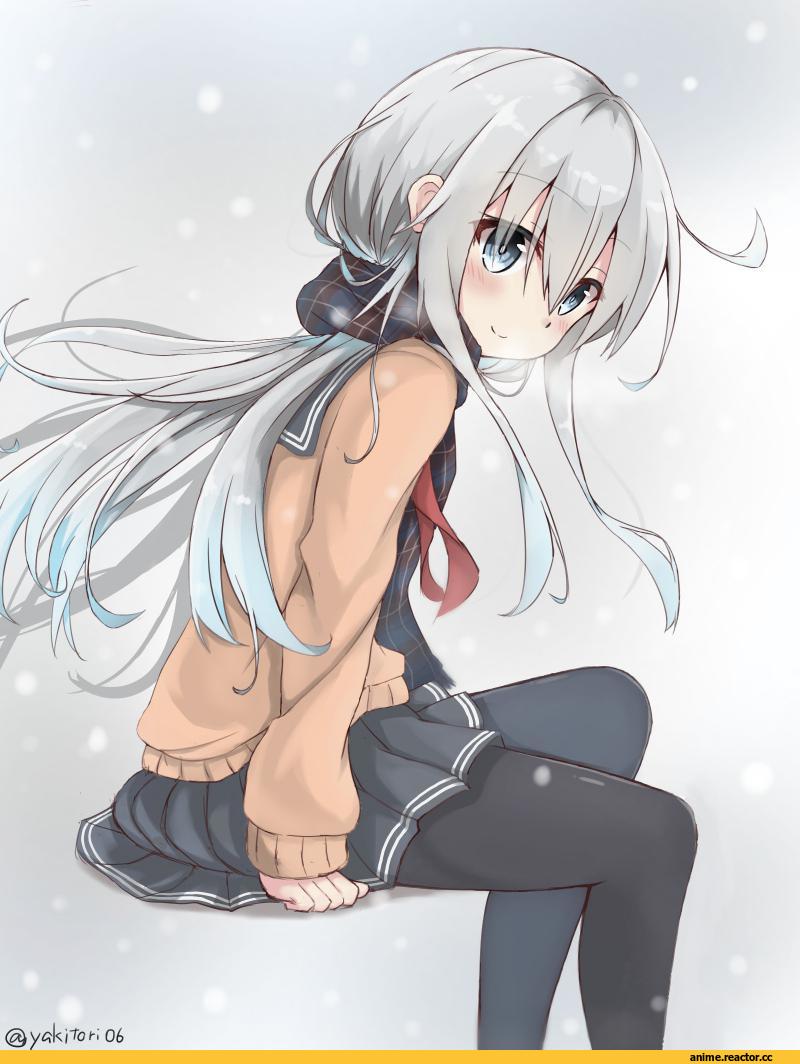 Hibiki (Kantai Collection), Kantai Collection, yakitori (yakitori06), Anime