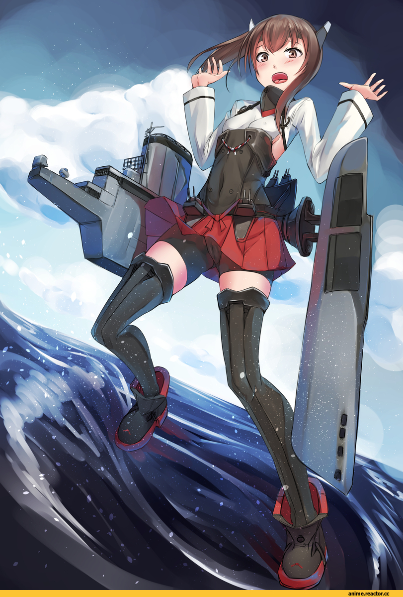 Taihou, Kantai Collection, Anime Art, nanjyolno, Anime