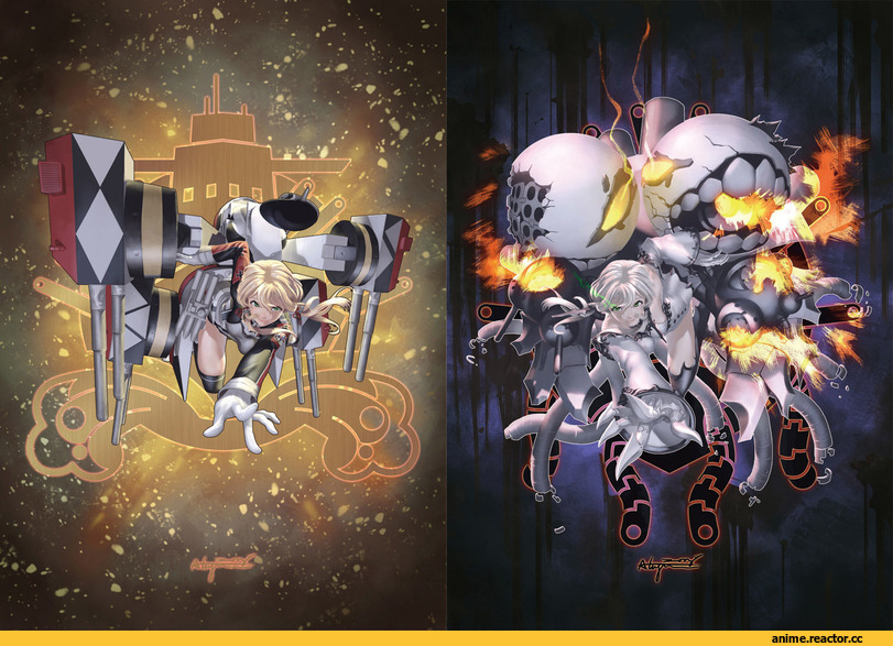 Prinz Eugen, Kantai Collection, Anime Art, alagantm, Shinkaisei-kan, Abyssal Kanmusu, Anime