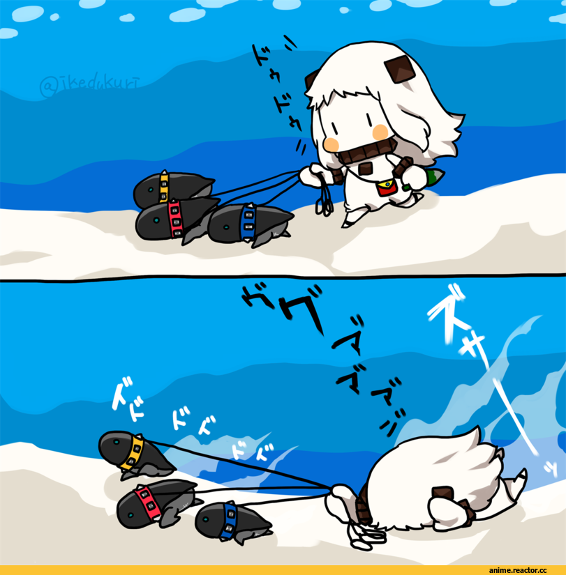 kobone, I-Class Destroyer, Kantai Collection, Northern Ocean Hime, Anime