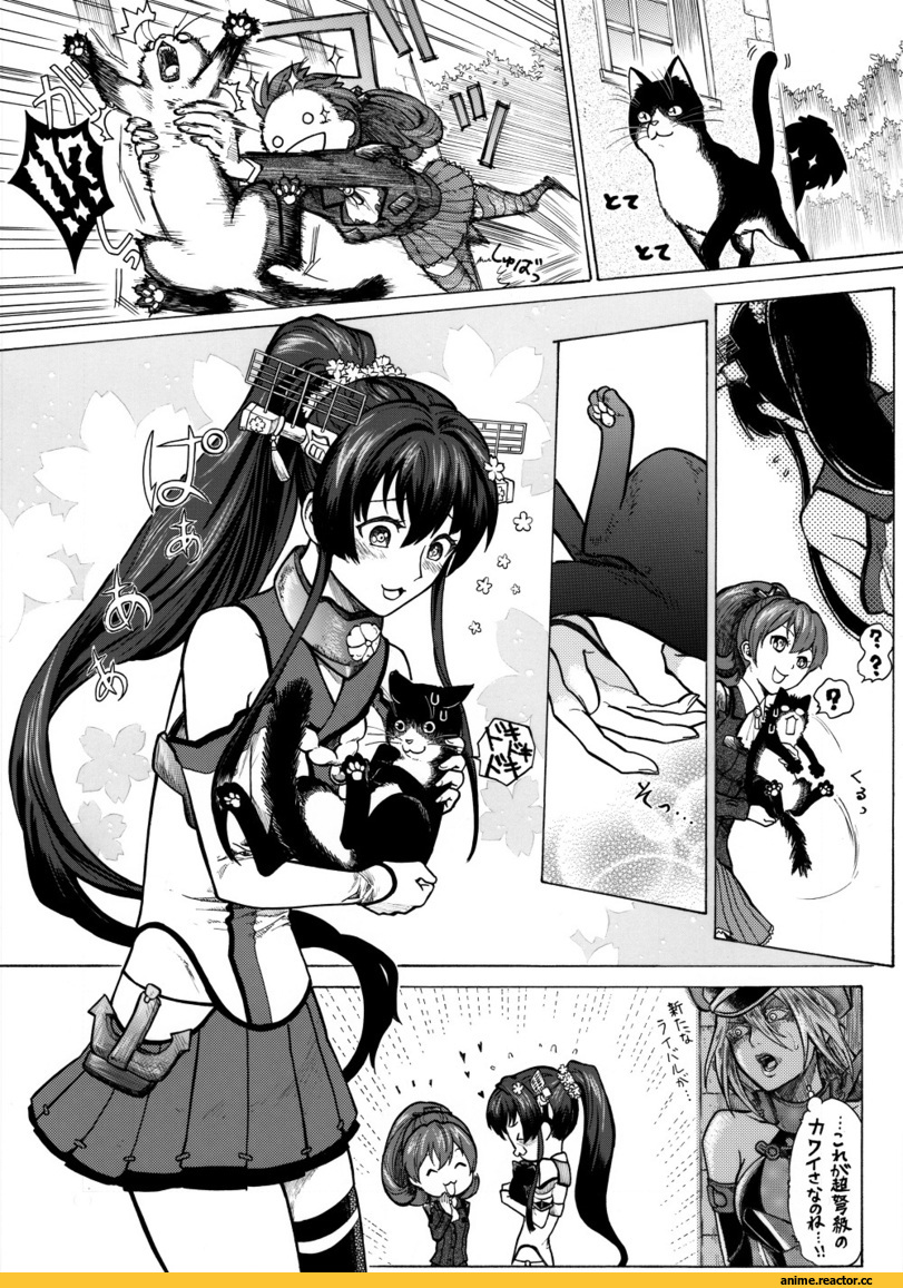 munmu-san, Yamato (Kantai Collection), Kantai Collection, Bismarck (Kantai Collection), Kumano (Kantai Collection), Кантай комиксы, Anime Комиксы, Anime