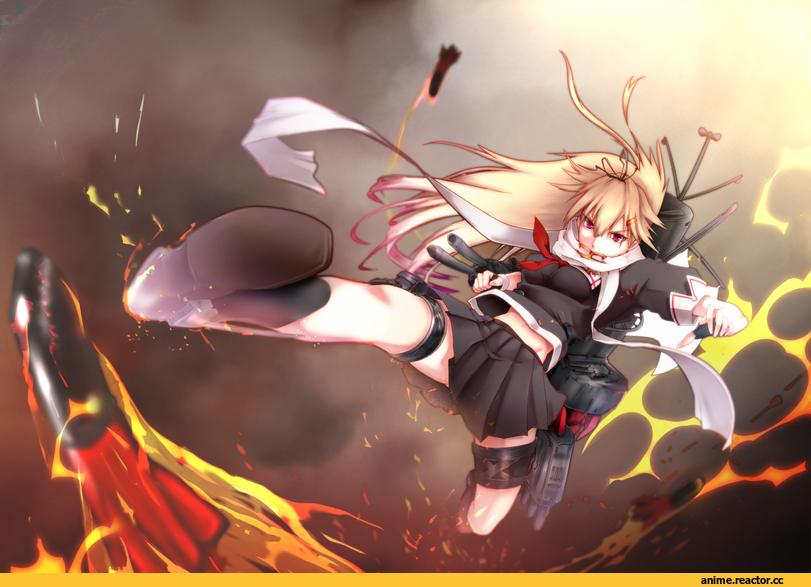 Yuudachi, Kantai Collection, Anime Art, big.g, Anime