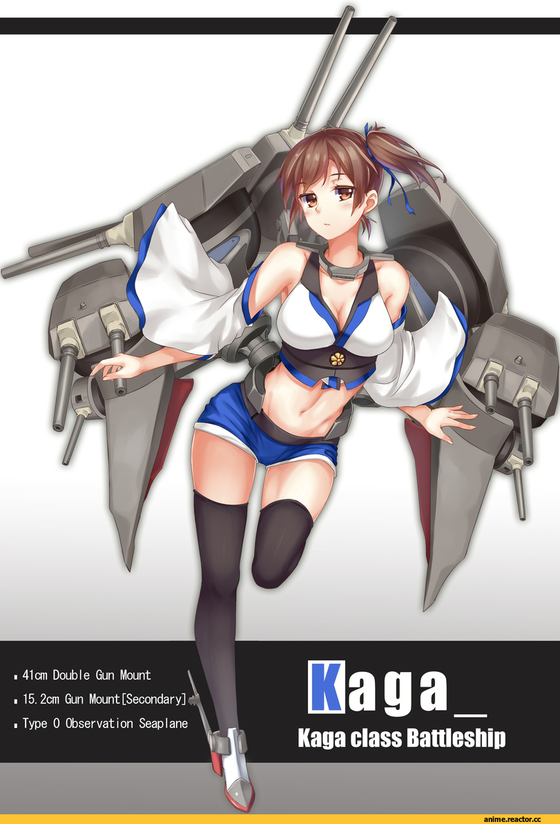 Anime Art, kaga, Kantai Collection, хайрез, Anime