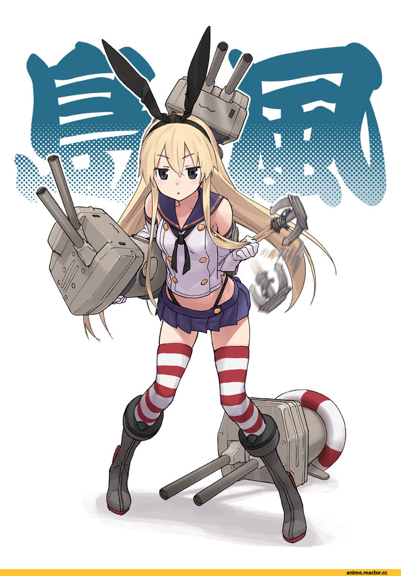shimakaze (kantai collection), Kantai Collection, Anime