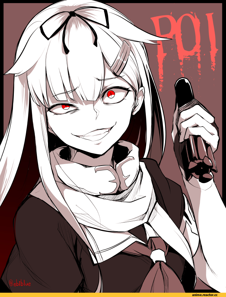Yuudachi, Kantai Collection, Ebiblue, Anime