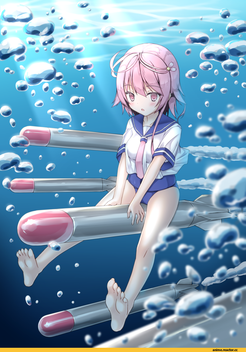 mitarai eriya, i-58 (kantai collection), Kantai Collection, Anime
