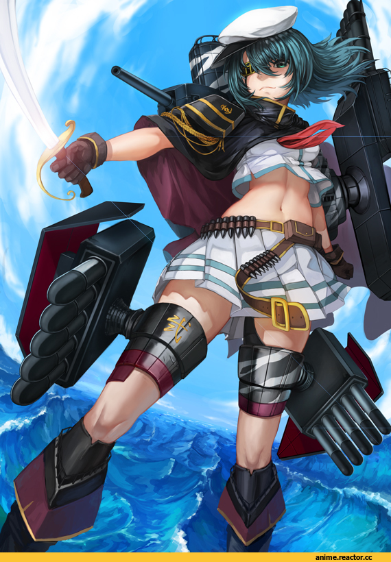 Kiso, Kantai Collection, Anime Art, sturmjager, Anime