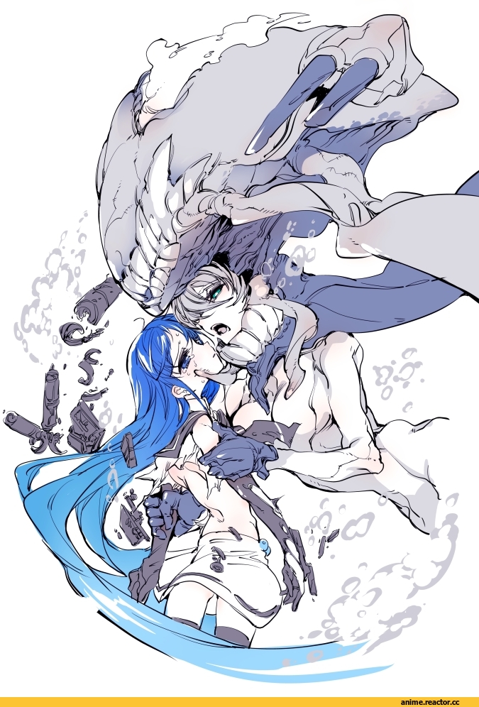 Wo-Class Aircraft Carrier , Kantai Collection, Shinkaisei-kan, Samidare, Anime