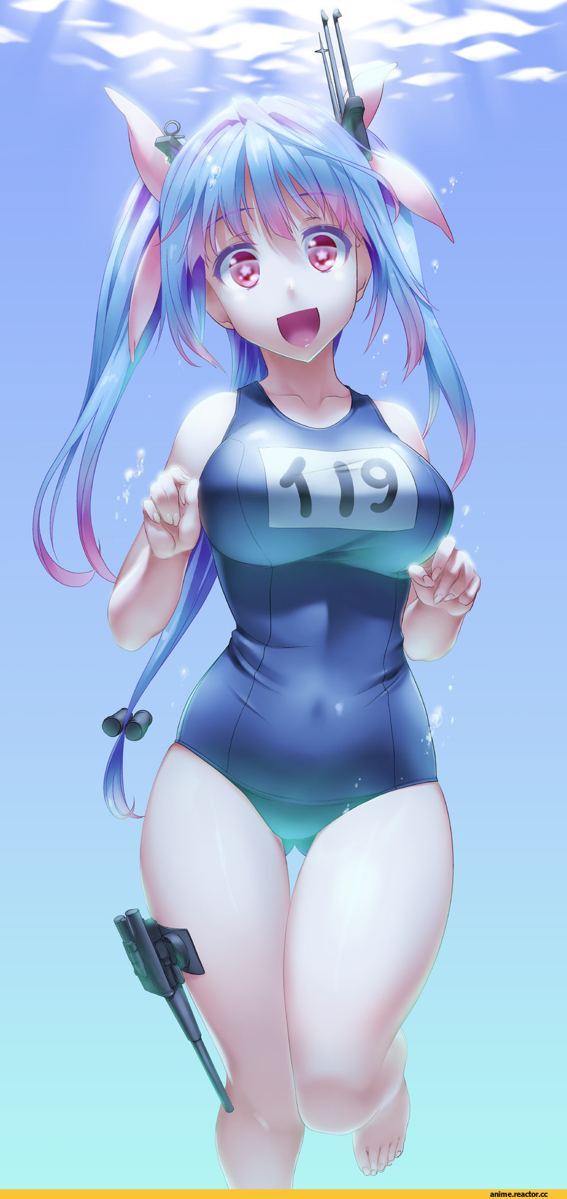 I-19, Kantai Collection, byeontae jagga, Anime Art, Anime
