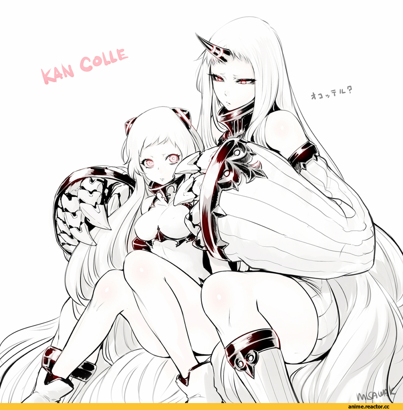 Airfield Hime, Kantai Collection, Seaport Hime, misawa kei, Anime