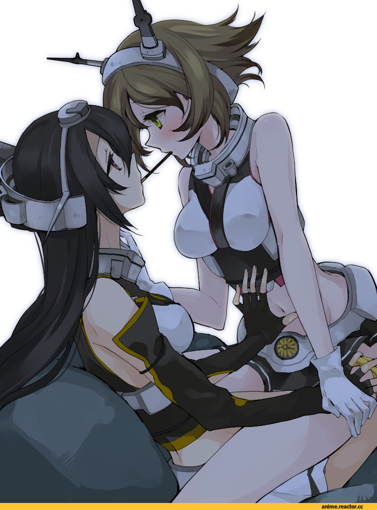 Mutsu, Kantai Collection, Nagato (Kantai Collection), myama, Anime Art, Anime