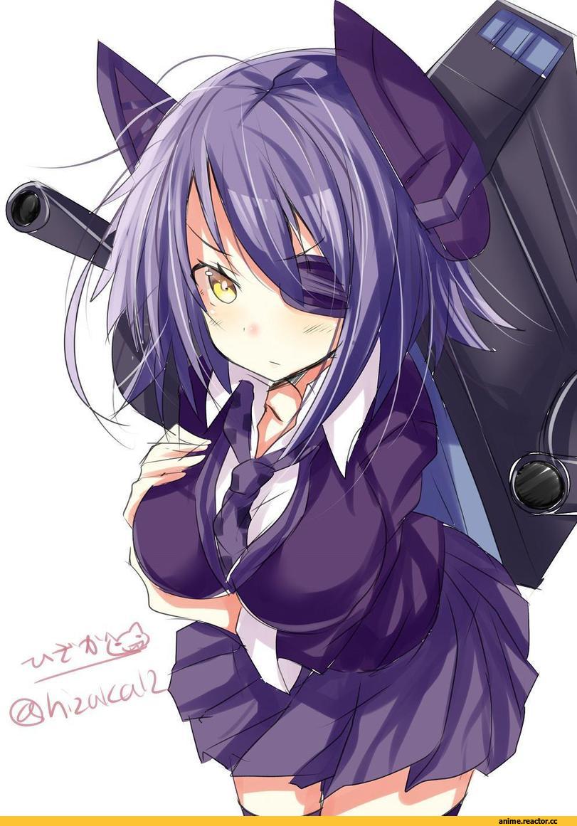 hizaka, tenryuu (kantai collection), Kantai Collection, Anime