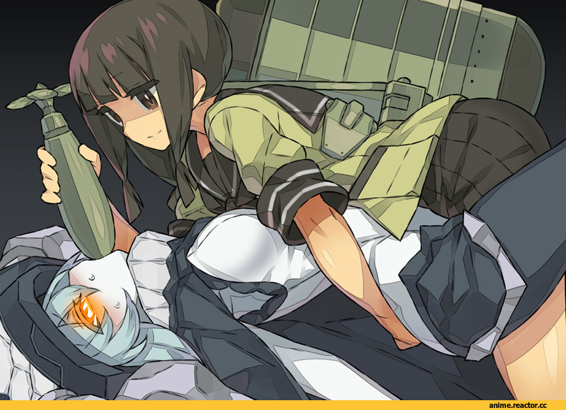 Wo-Class Aircraft Carrier , Kantai Collection, kitakami, Shinkaisei-kan, Anime