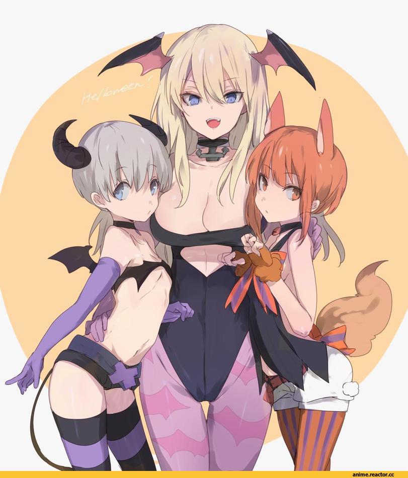 Bismarck (Kantai Collection), Kantai Collection, Z1 Leberecht Maass (Kantai Collection), Z3 Max Schultz (Kantai Collection), crossover, Animal Ears, agu, Anime