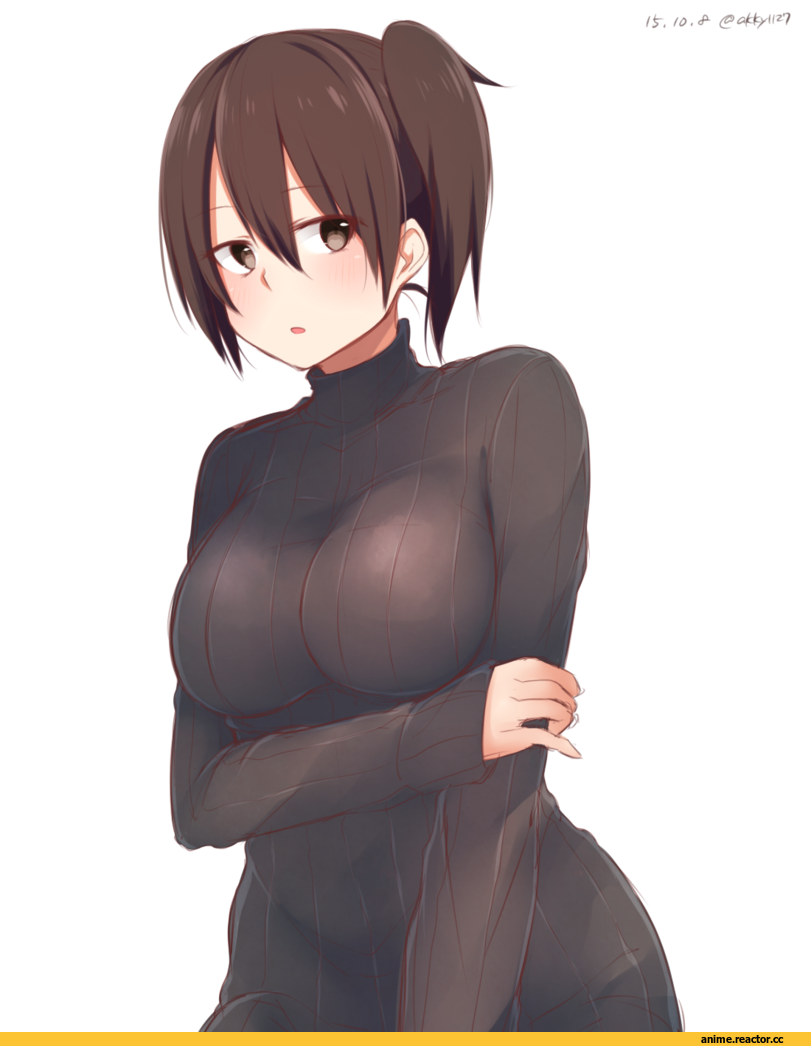 Kaga (Kantai Collection), Kantai Collection, akky (akimi1127), Anime