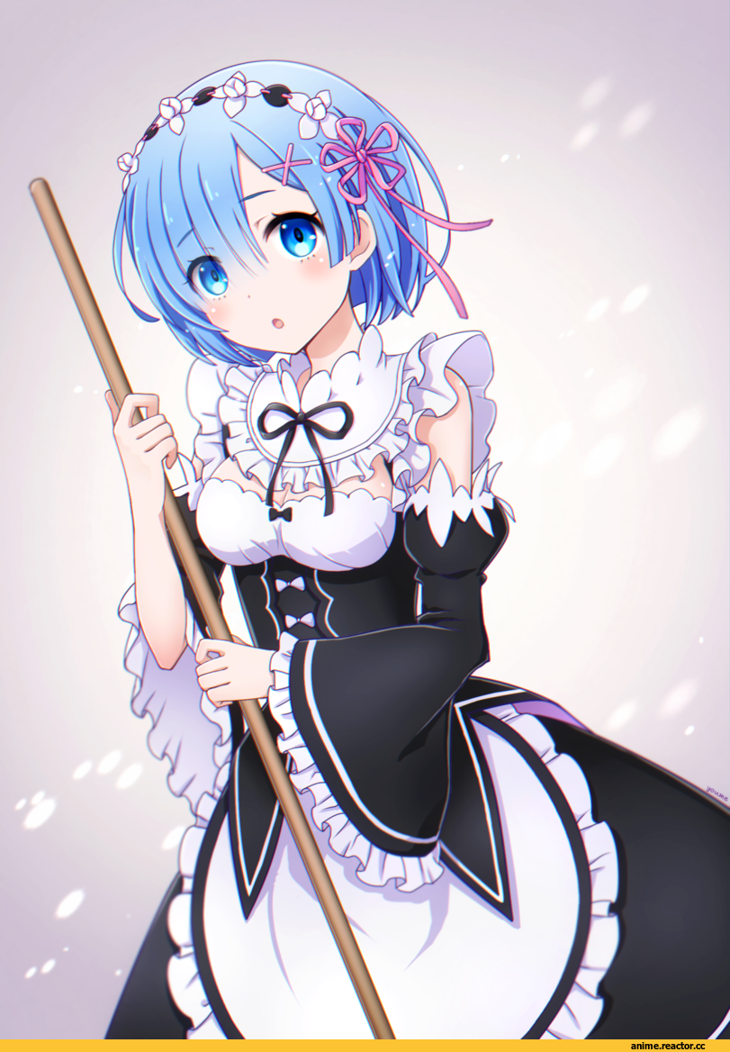 blue moment, Rem (re zero), Re Zero Kara Hajimeru Isekai Seikatsu, Anime
