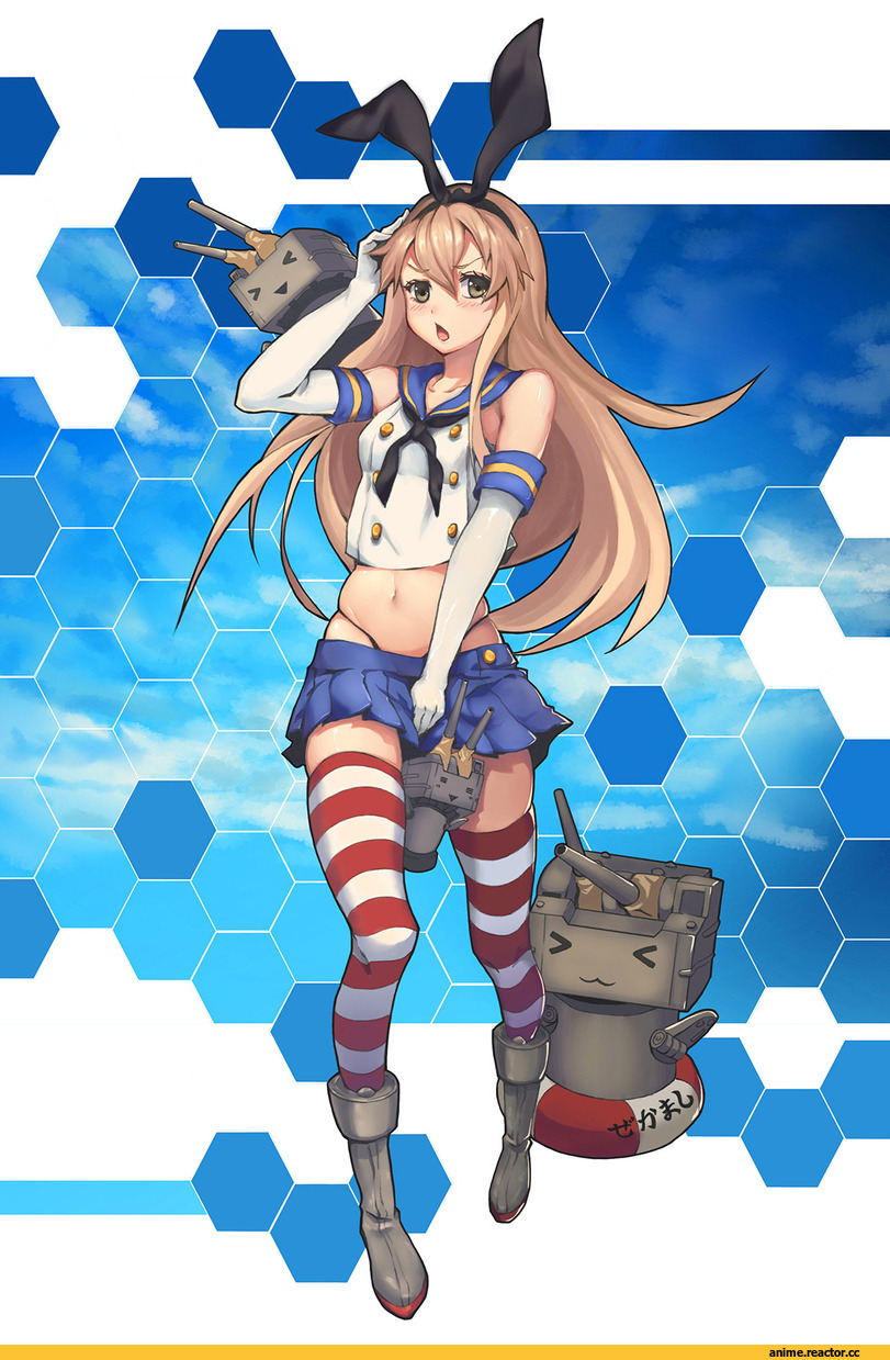shimakaze (kantai collection), Kantai Collection, Anime