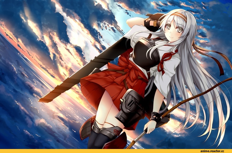 Anime Art, Kantai Collection, shoukaku (kancolle), morizono shiki, Anime