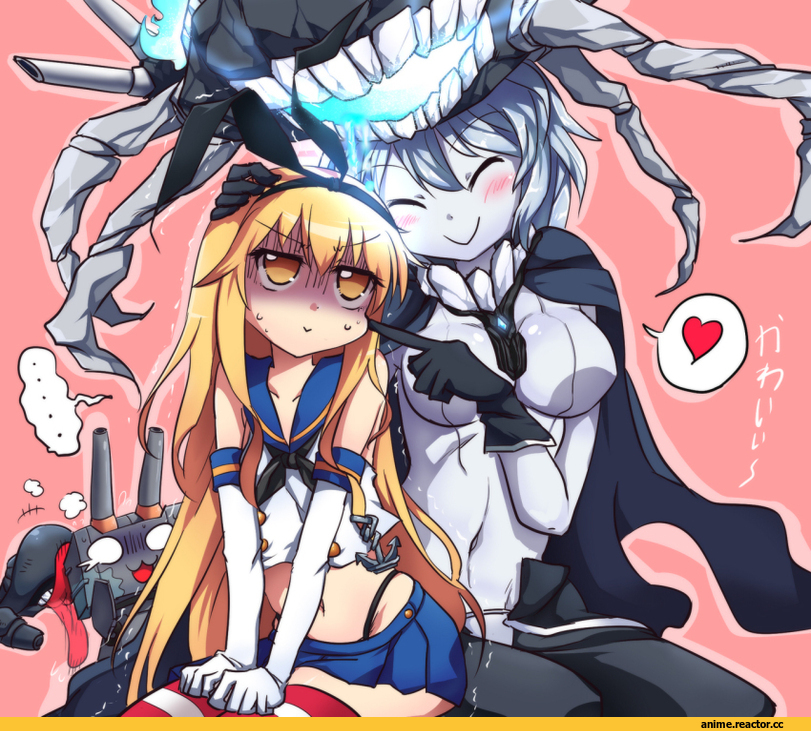 shimakaze (kantai collection), Kantai Collection, Wo-Class Aircraft Carrier , Shinkaisei-kan, Anime