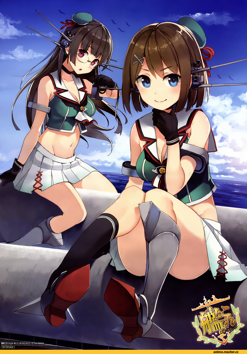Choukai (Kantai Collection), Kantai Collection, Maya (Kantai Collection), Anime