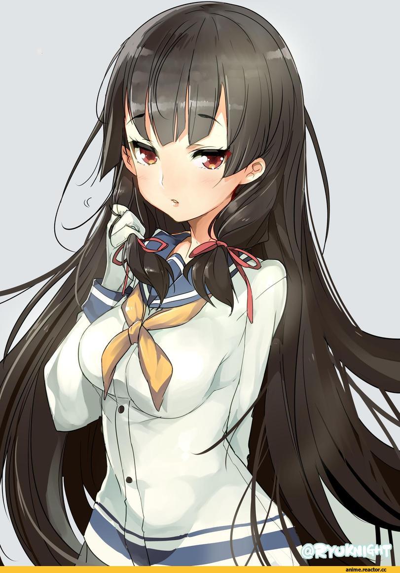 Isokaze (Kantai Collection), Kantai Collection, naitou ryuu, Anime