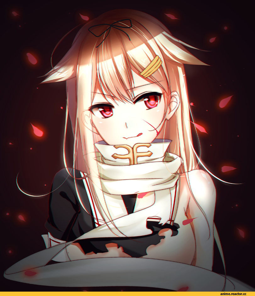 Anime Art, Kantai Collection, Yuudachi, meaomao, Anime
