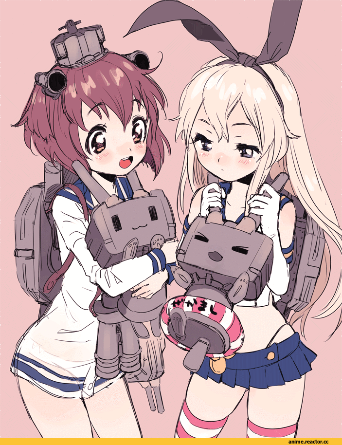 Yukikaze (Kantai Collection), Kantai Collection, Shimakaze, Anime