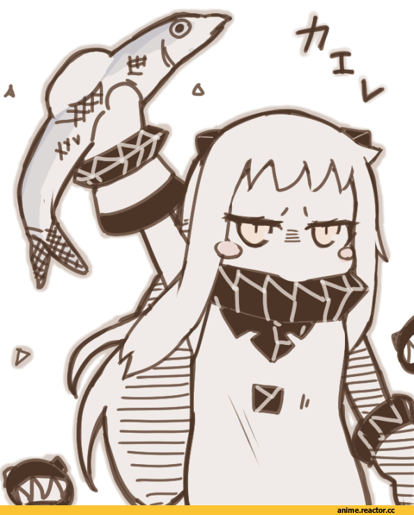 Northern Ocean Hime, Kantai Collection, Monochrome (Anime), Anime Art, Anime