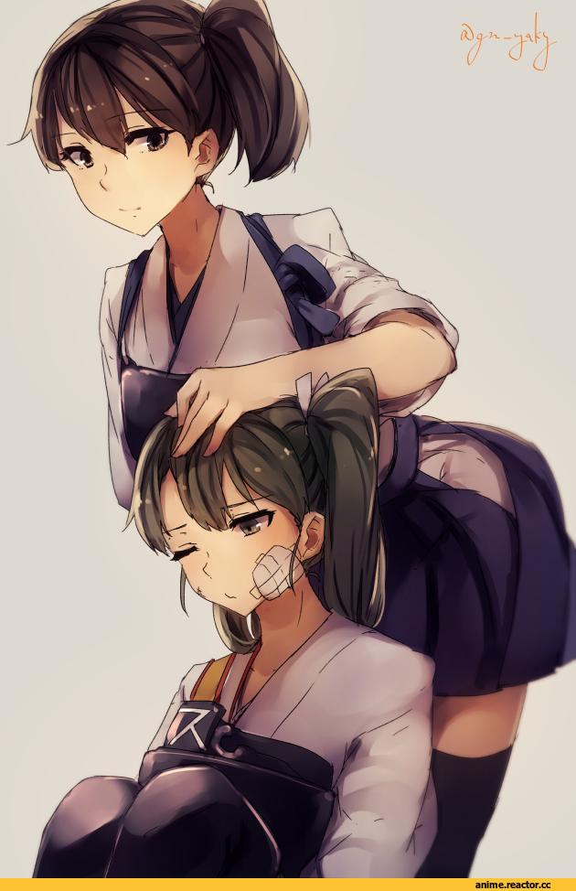 Kyouya (Mukuro238), Anime Art, Kaga (Kantai Collection), Kantai Collection, Zuikaku (Kantai Collection), Anime