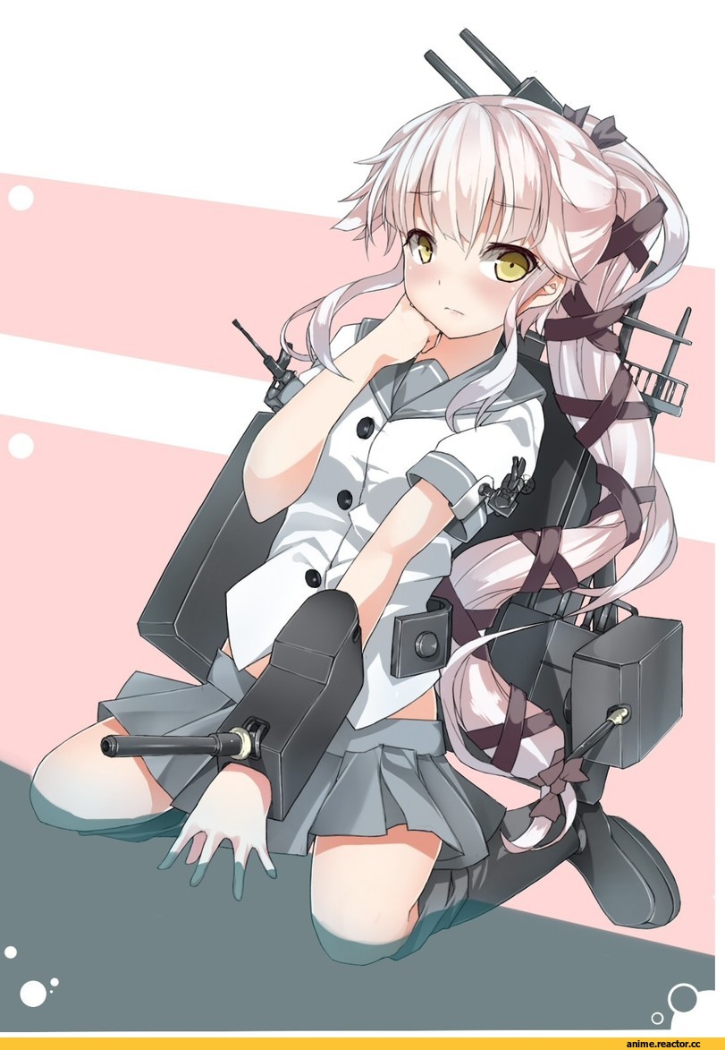 Yura (Kantai Collection), Kantai Collection, Аниме арт, BonKiru, Anime