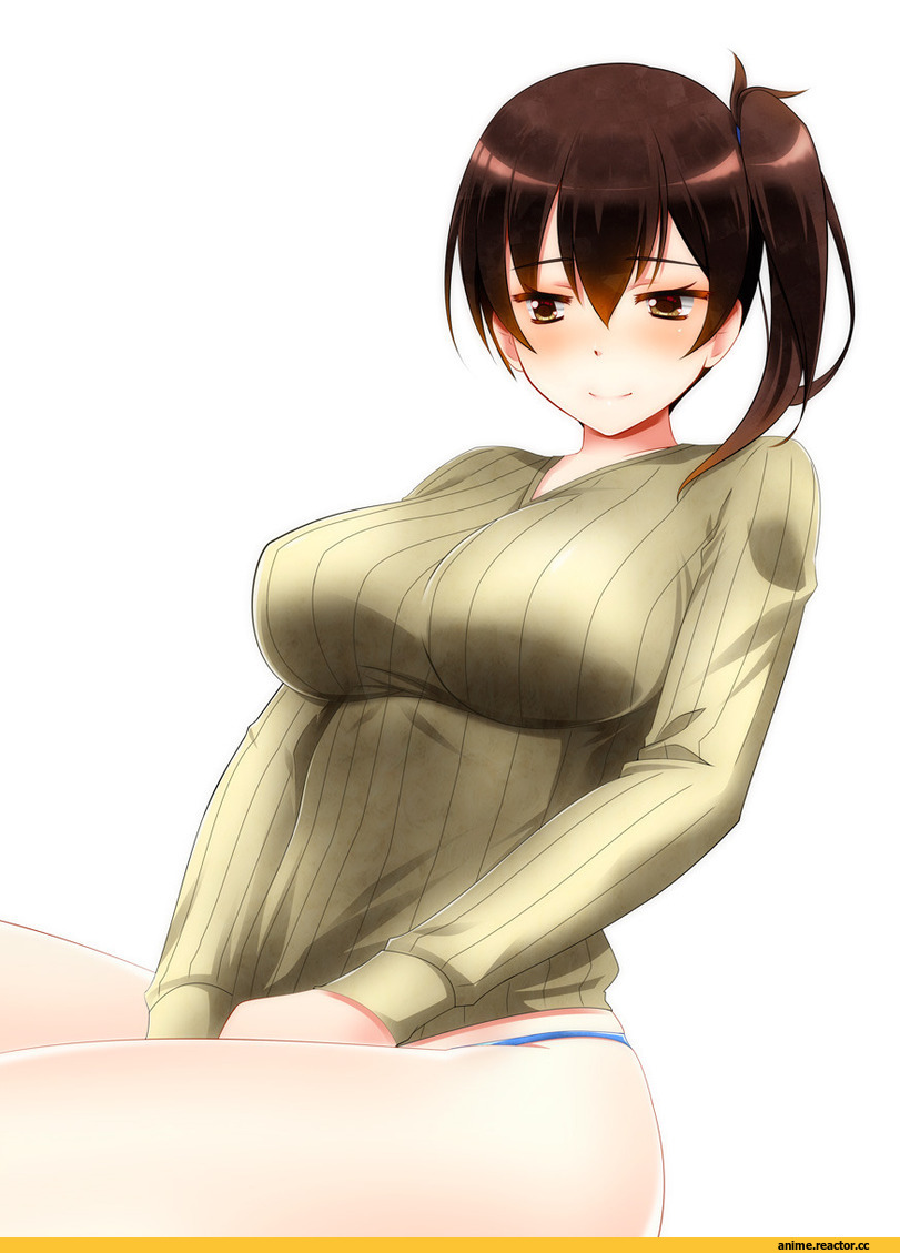Kaga (Kantai Collection), Kantai Collection, Anime Art, weavehabit, Anime Ero Swim, Anime Ero, Anime