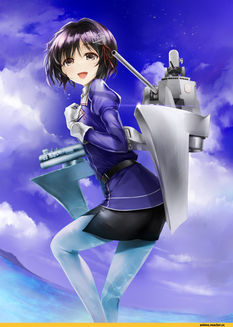 Haguro, Kantai Collection, jurakin, Anime