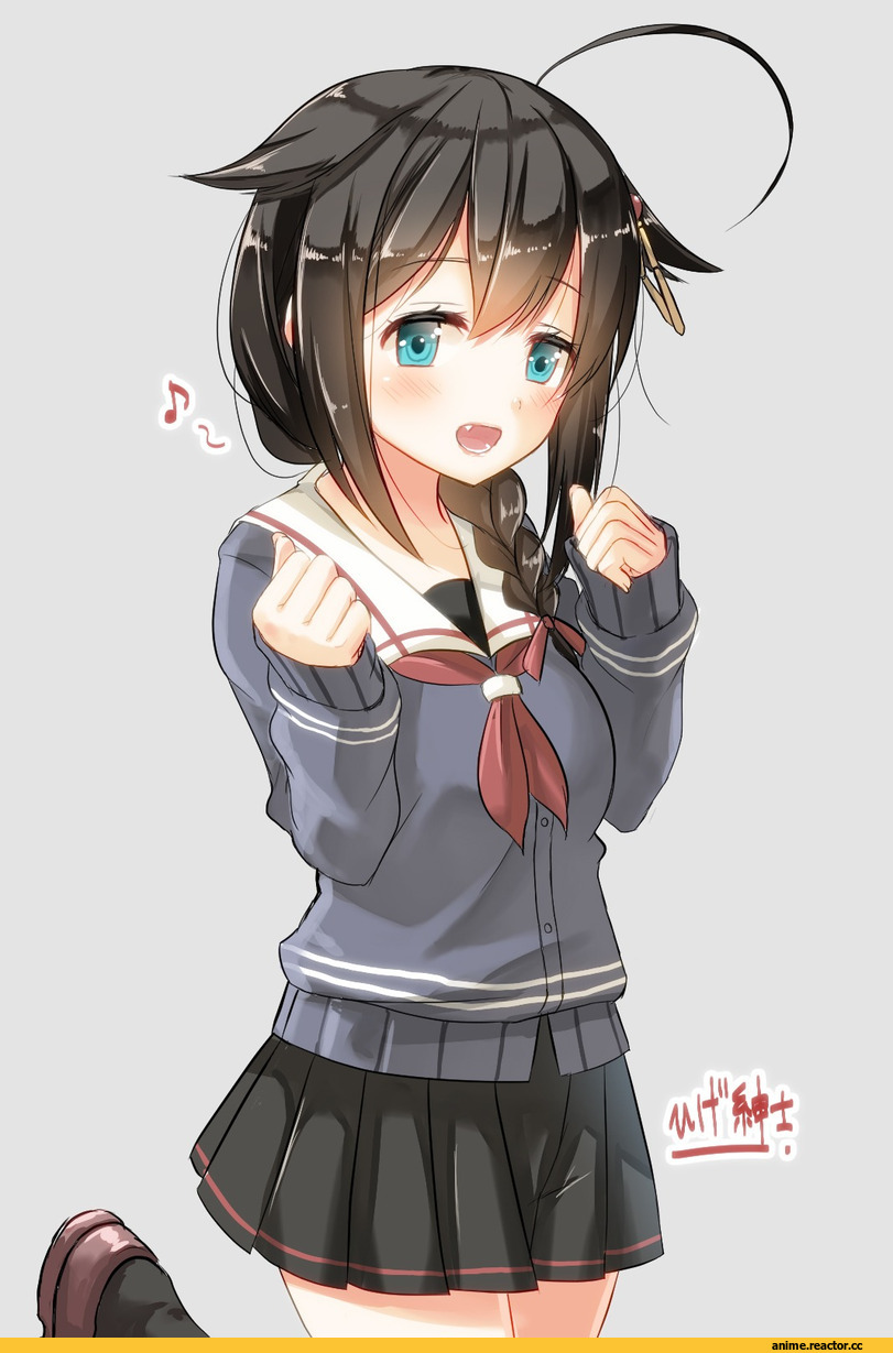 Shigure (Kantai Collection), Kantai Collection, shinkun, Anime