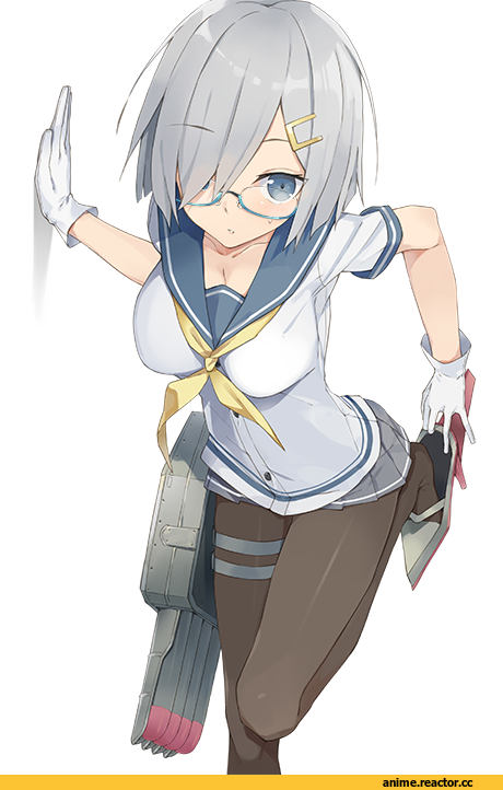 Hayashi Kewi, Hamakaze (Kantai Collection), Kantai Collection, Megane, Anime