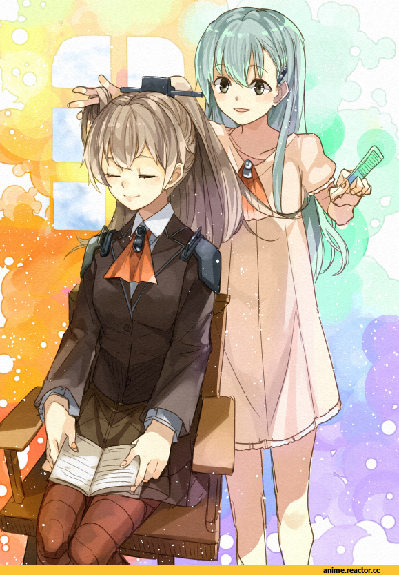 Kantai Collection, Kumano, Suzuya (Kantai Collection), Anime