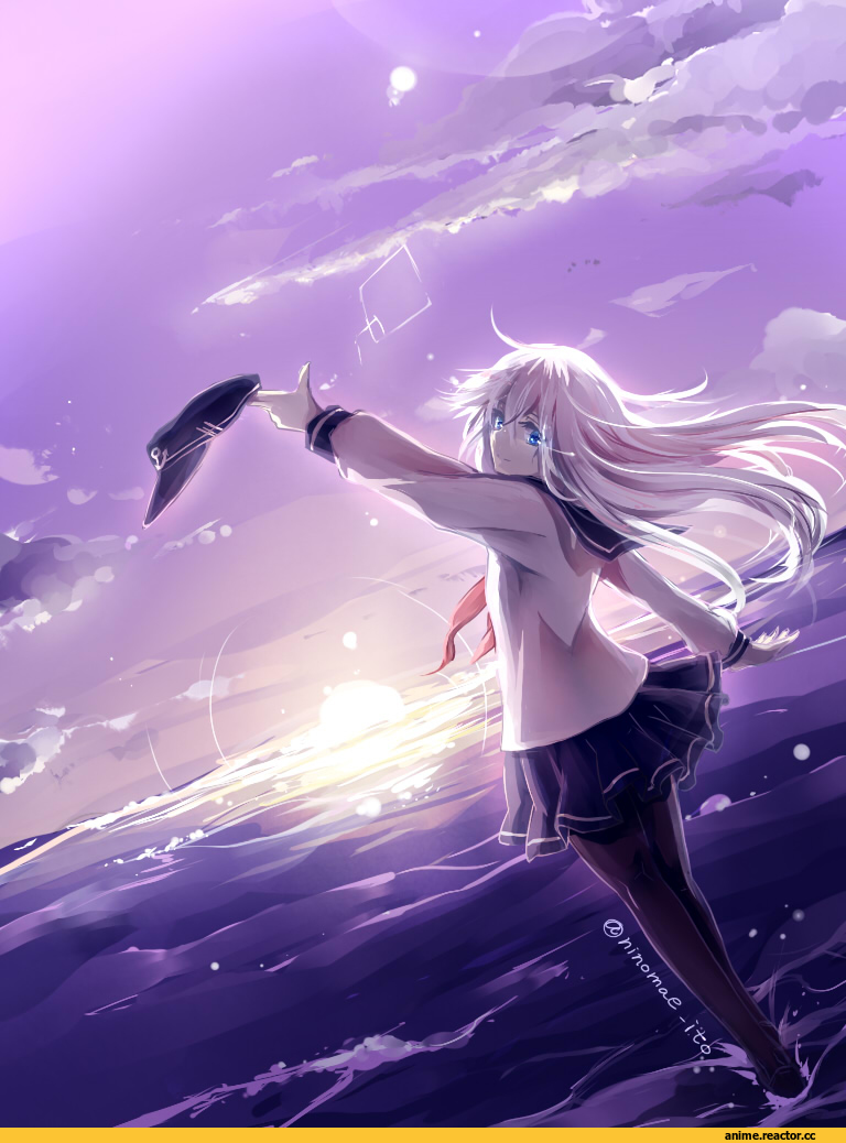 Kantai Collection, hibiki, Anime