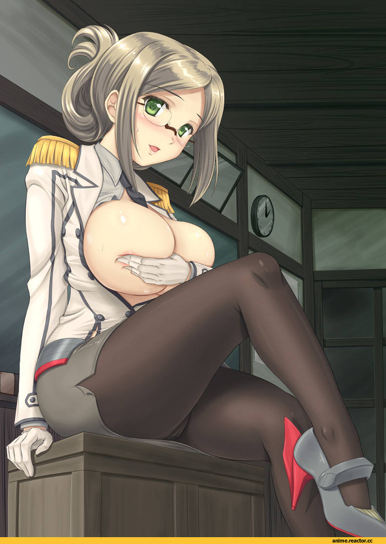 Anime Art, Anime Ero, Katori (Kantai Collection), Kantai Collection, kishi nisen, Anime Ero Megane, Anime