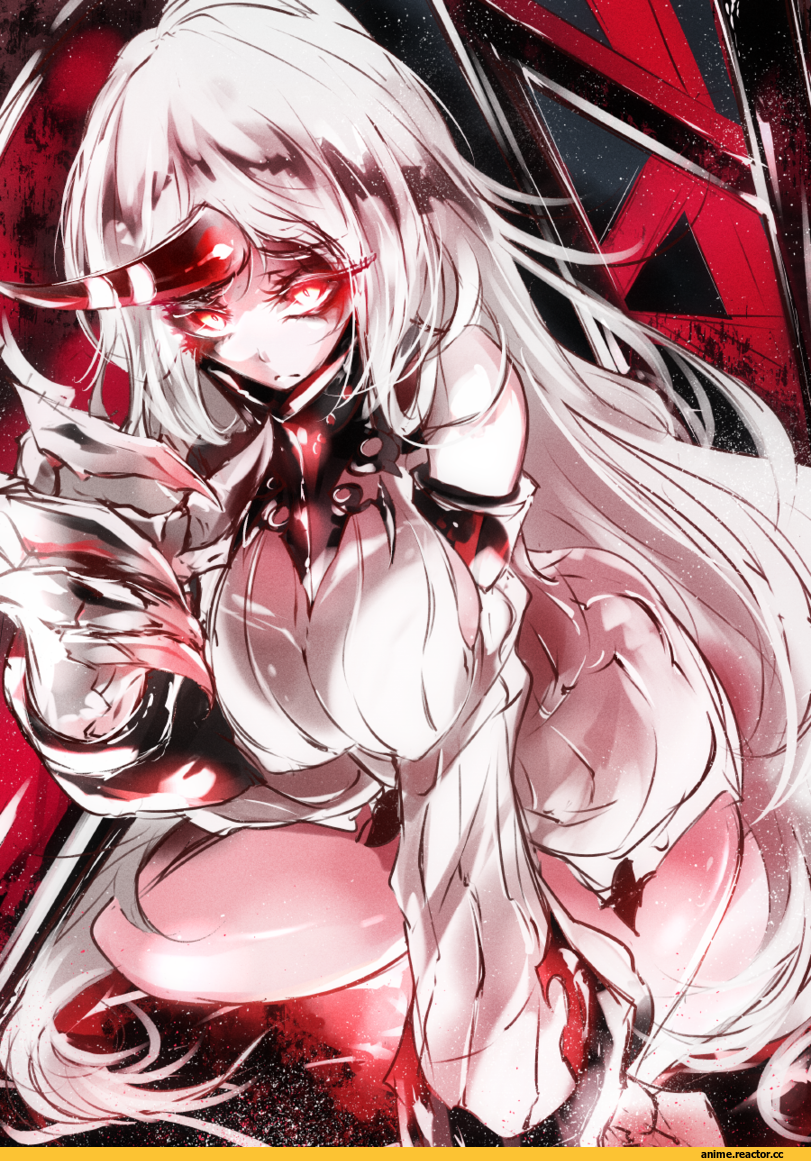 Seaport Hime, Kantai Collection, Anime Art, kanaria (fuusenkazura), Anime