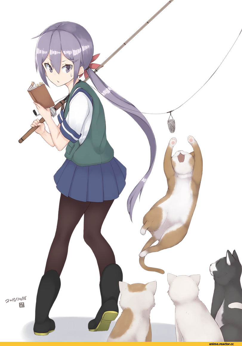 mku, Akebono, Kantai Collection, Anime